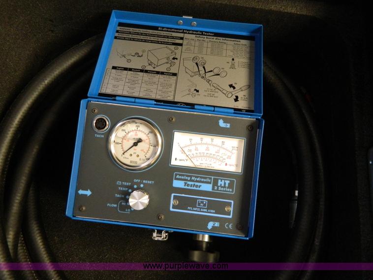 image for item BI9909 Webtec hydraulic pressure/flow tester kit