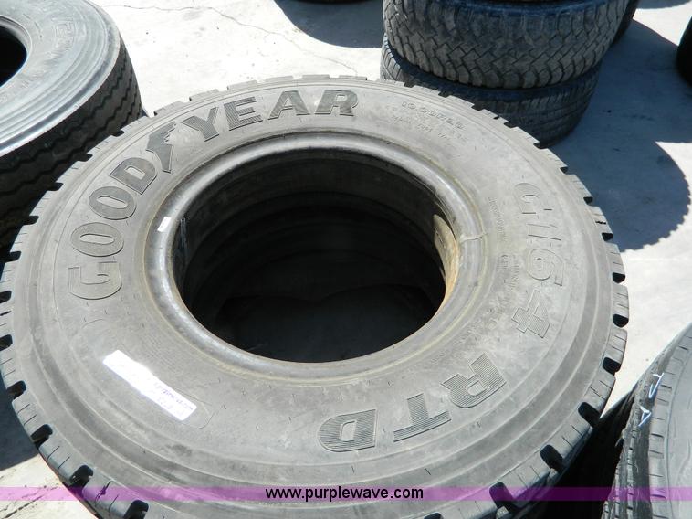 image for item BI9939 (2) Goodyear 10.00-20 tires
