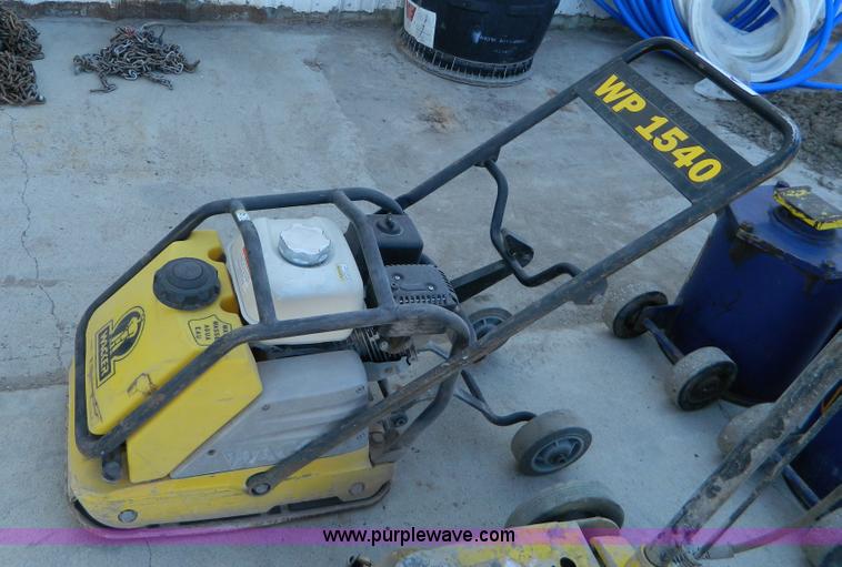 image for item BI9985 Wacker WP1540 plate compactor