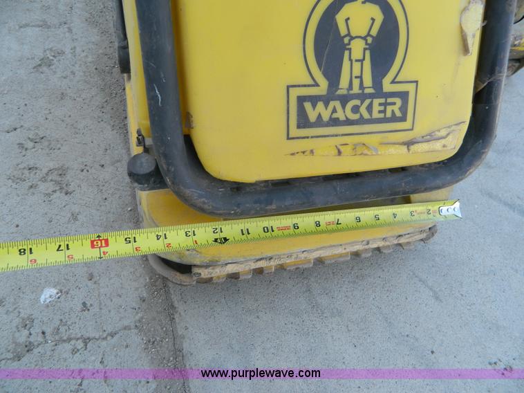 image for item BI9985 Wacker WP1540 plate compactor