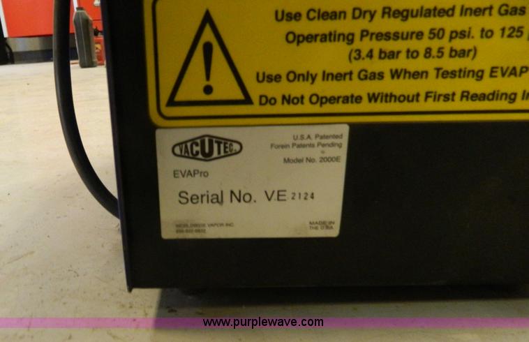 image for item BQ9844 Eva Pro vehicle emissions detection system