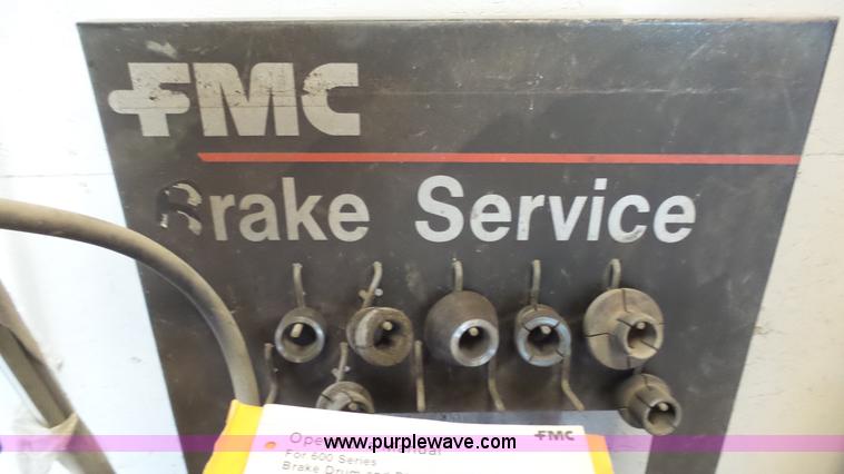 image for item BZ9344 FMC 601 series brake drum and disc brake lathes