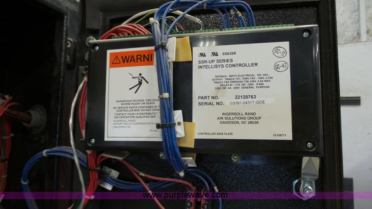 image for item BZ9379 Ingersoll Rand air compressor