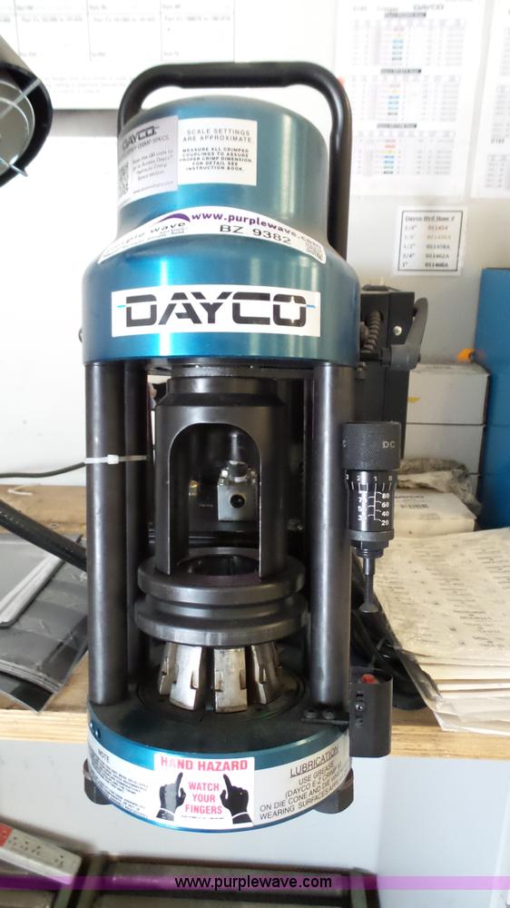 image for item BZ9382 Dayco D165 hose crimper