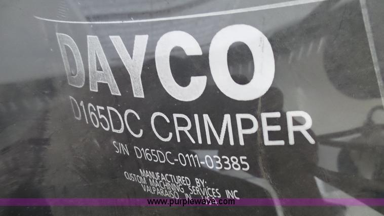 image for item BZ9382 Dayco D165 hose crimper