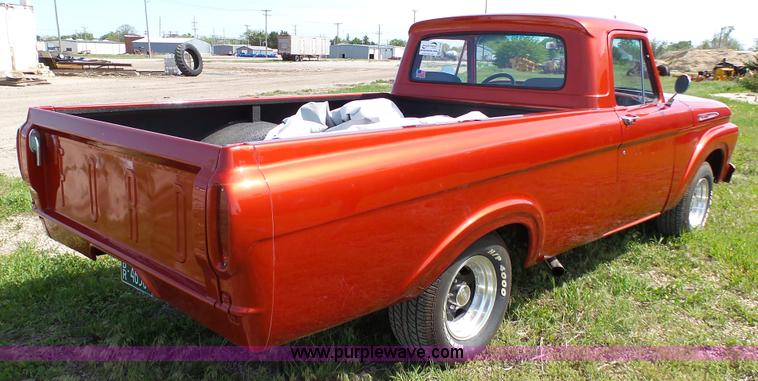 image for item K4108 1962 Ford F100 pickup truck