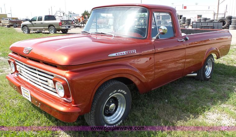 image for item K4108 1962 Ford F100 pickup truck