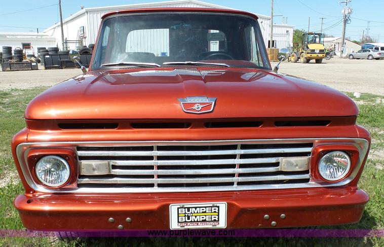 image for item K4108 1962 Ford F100 pickup truck