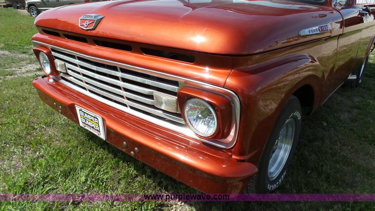 image for item K4108 1962 Ford F100 pickup truck