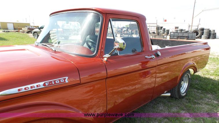 image for item K4108 1962 Ford F100 pickup truck