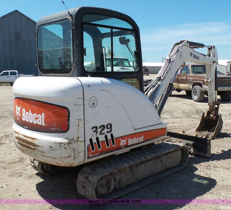 image for item K4119 2007 Bobcat 329 compact excavator