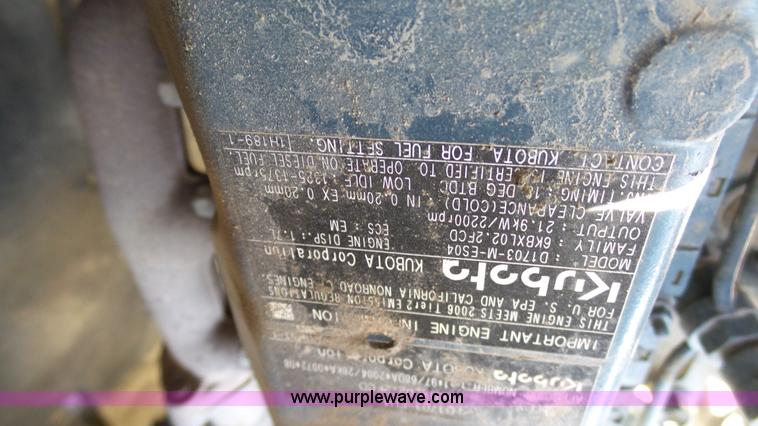 image for item K4119 2007 Bobcat 329 compact excavator