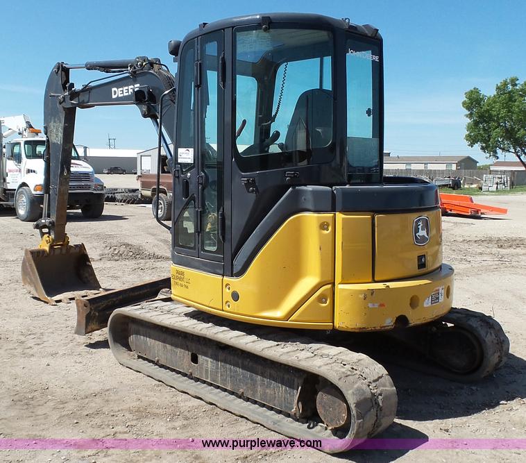 image for item K4120 2011 John Deere 50D compact excavator