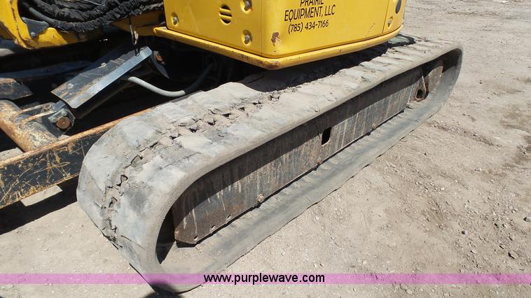 image for item K4120 2011 John Deere 50D compact excavator