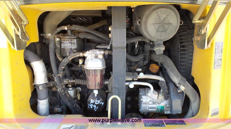 image for item K4120 2011 John Deere 50D compact excavator