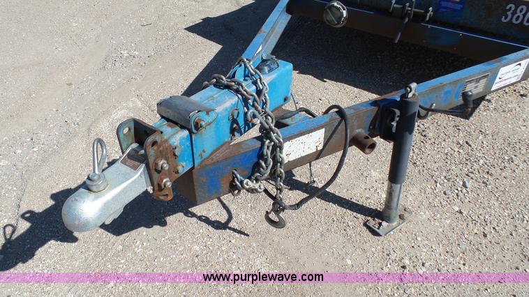 image for item K4125 1999 Fleming tilt deck trailer