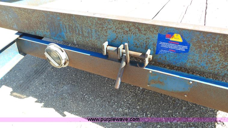 image for item K4125 1999 Fleming tilt deck trailer