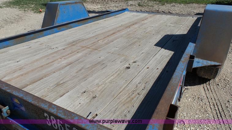 image for item K4125 1999 Fleming tilt deck trailer