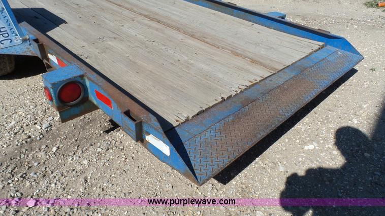 image for item K4125 1999 Fleming tilt deck trailer