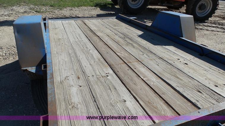 image for item K4125 1999 Fleming tilt deck trailer