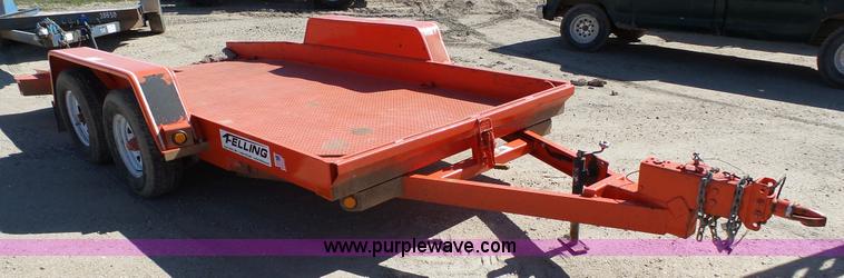 image for item K4126 2011 Felling tilt deck trailer