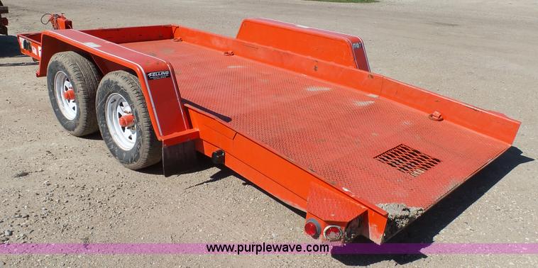 image for item K4126 2011 Felling tilt deck trailer
