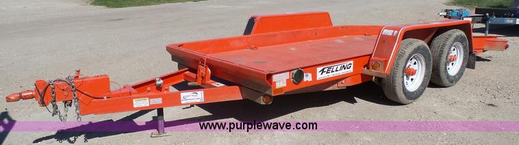image for item K4126 2011 Felling tilt deck trailer