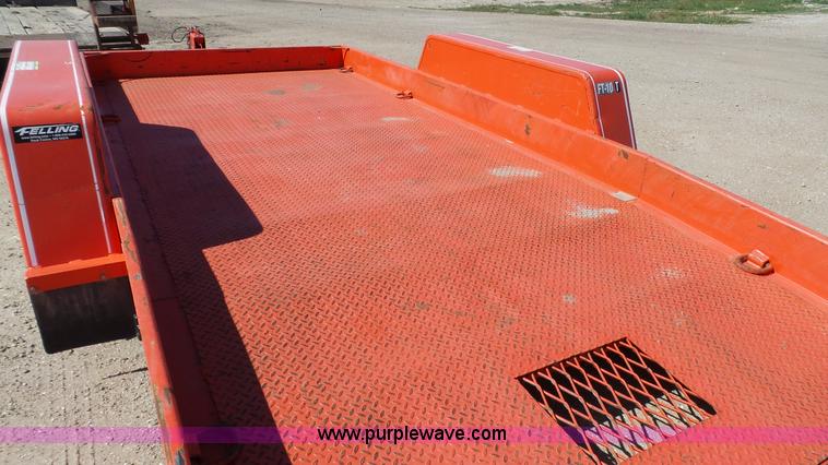 image for item K4126 2011 Felling tilt deck trailer