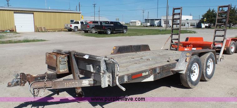 image for item K4127 2002 Starlite equipment trailer