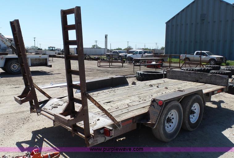 image for item K4127 2002 Starlite equipment trailer
