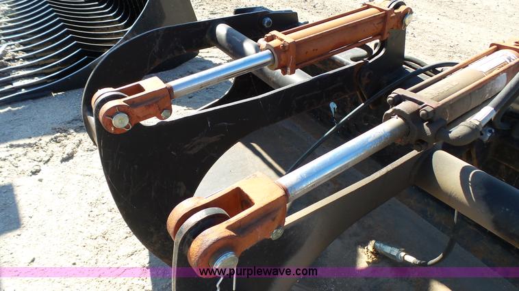 image for item K4155 Versatech skid steer grapple bucket