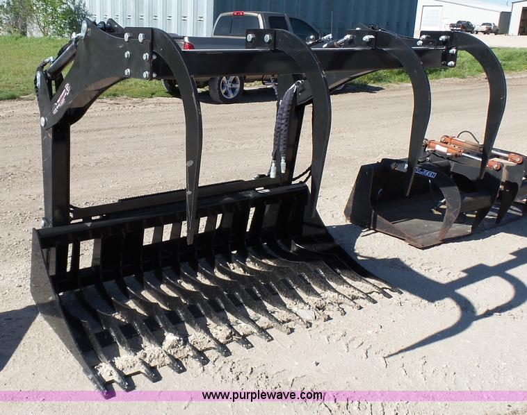 image for item K4156 Legend skid steer rock grapple bucket