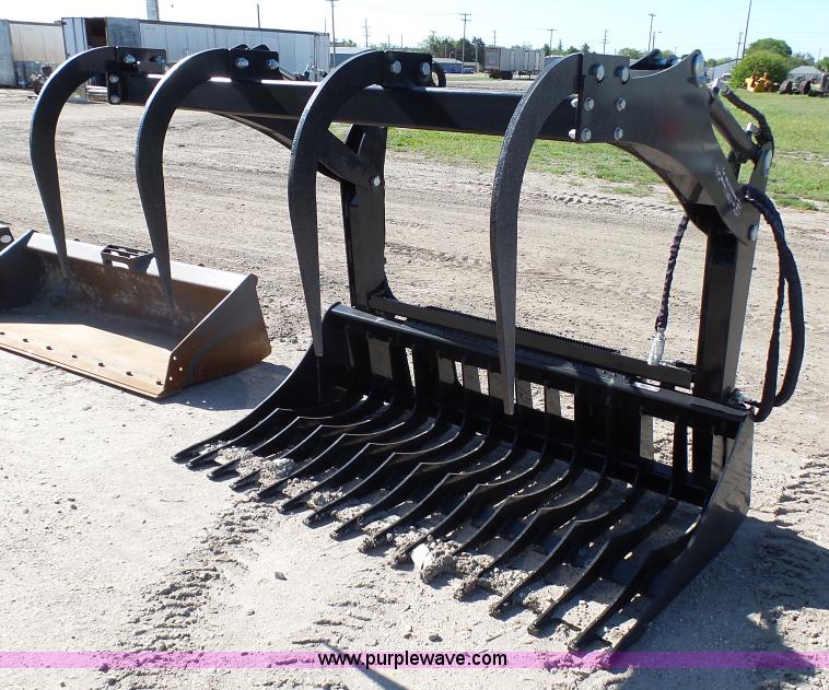 image for item K4156 Legend skid steer rock grapple bucket