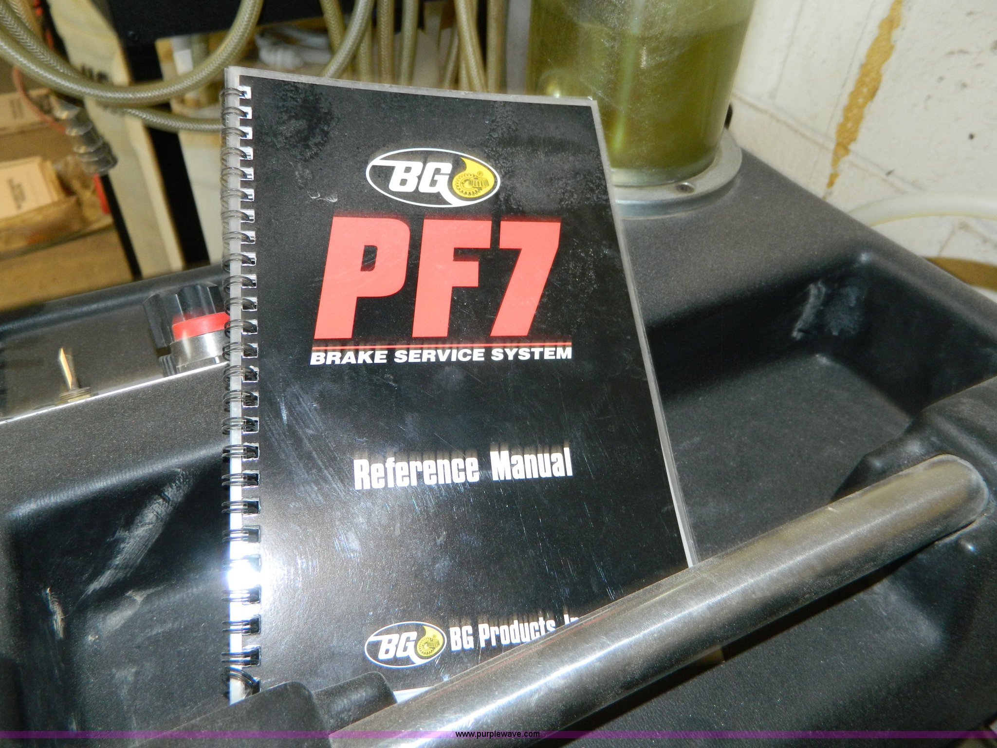 BG PF7 brake service machine in Plainville, KS Item BI9838 sold