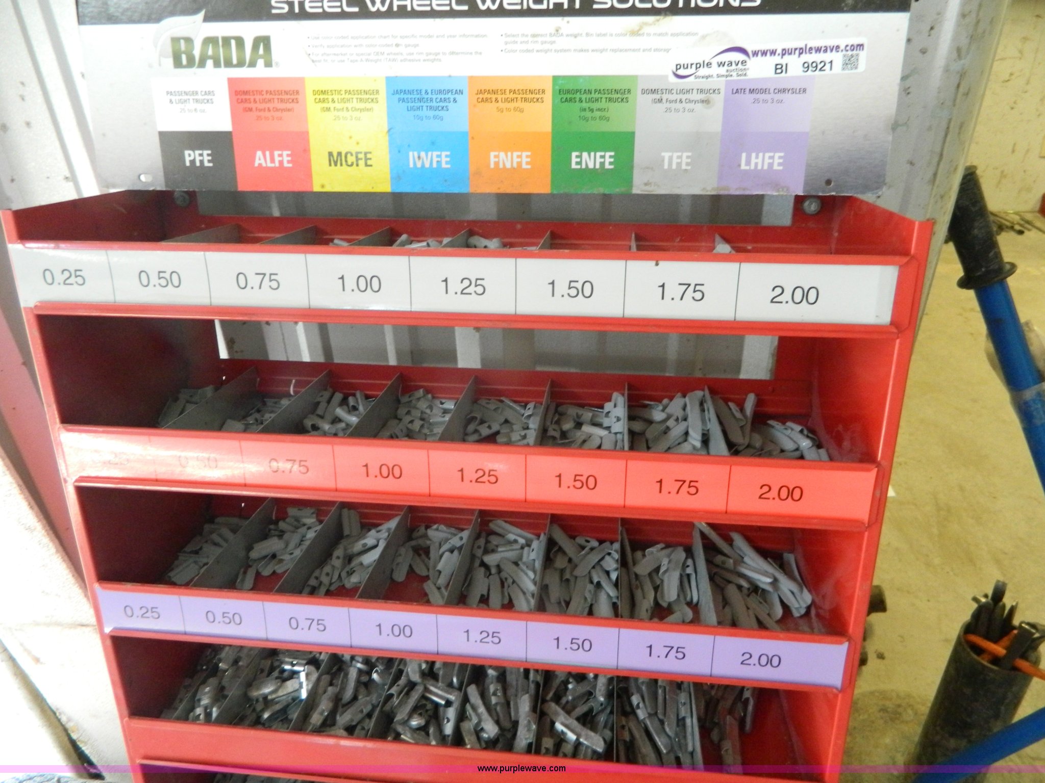 Bada wheel weight assortment in Plainville, KS Item BI9921 sold