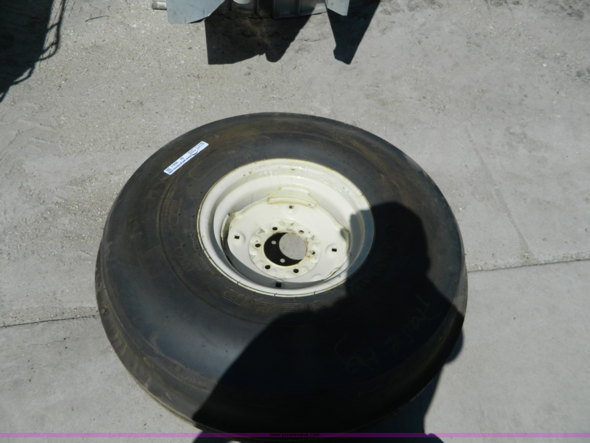 Goodyear 11.0016SL foamfilled tire and wheel in Plainville, KS Item