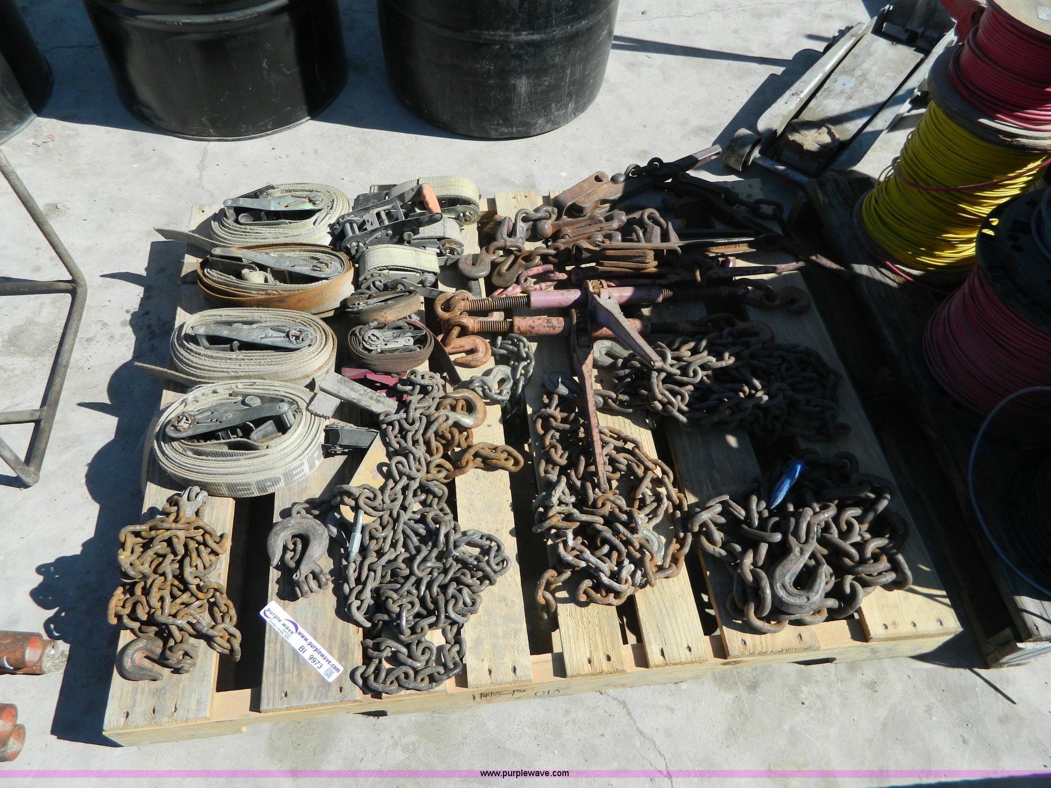 Tie down equipment in Plainville, KS Item BI9973 sold Purple Wave