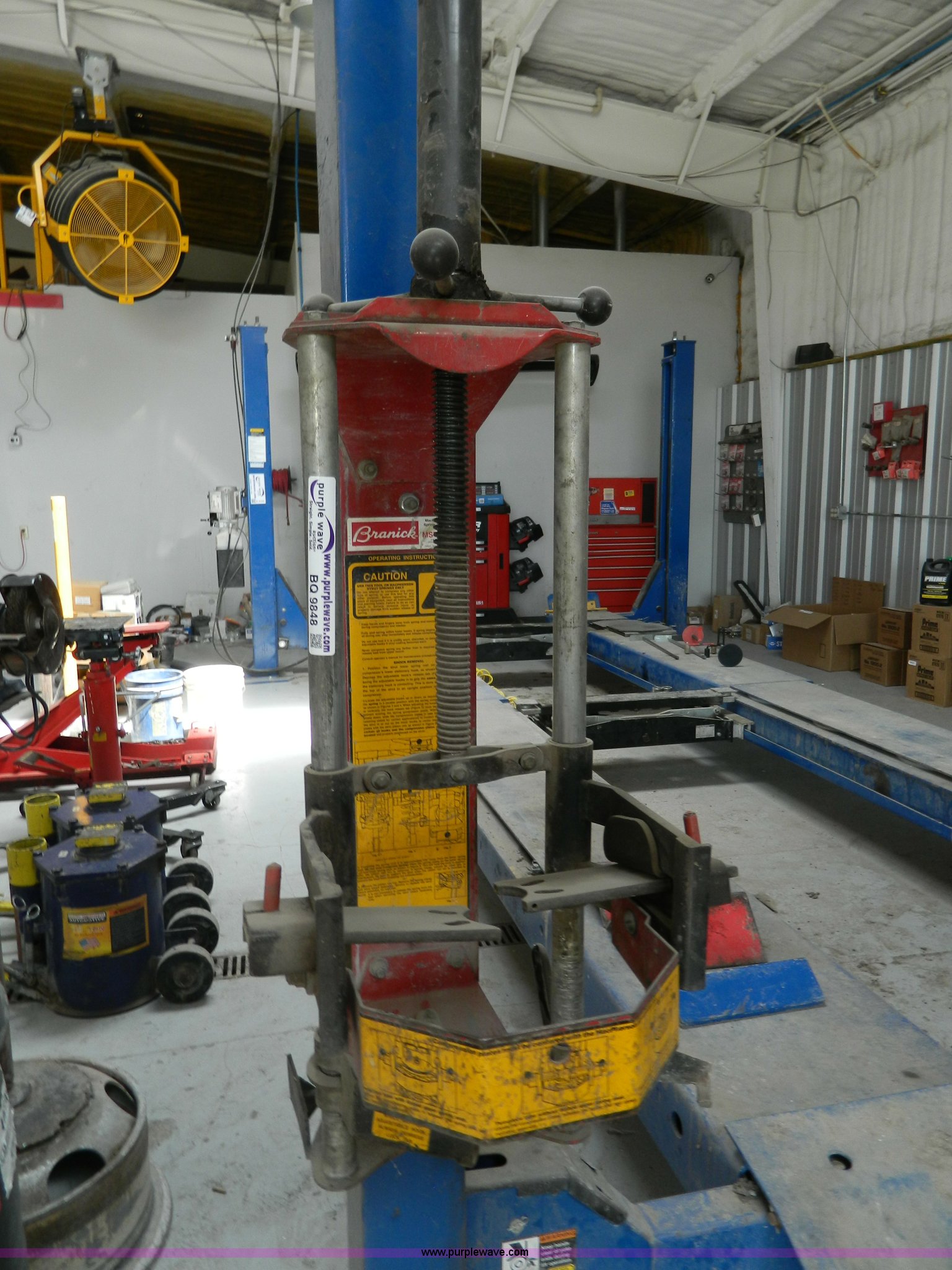 Branick MST580A strut spring compressor in Plainville, KS Item BQ9848