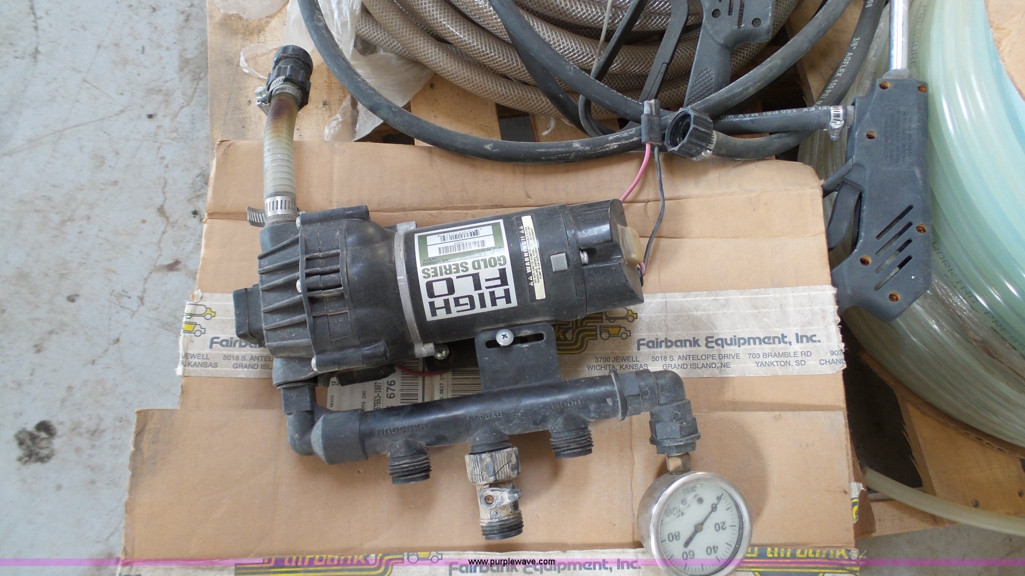 Sprayer parts in Plainville, KS Item BZ9340 sold Purple Wave