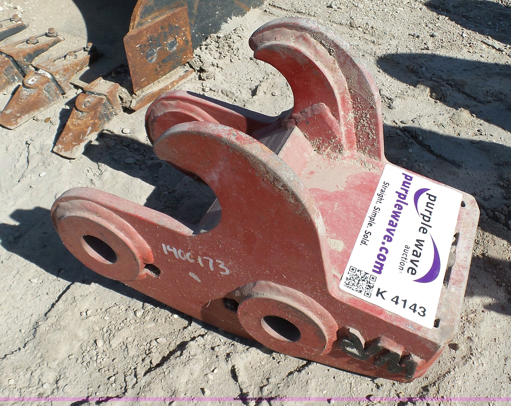 Woods mini excavator quick attach in Plainville, KS Item K4143 sold