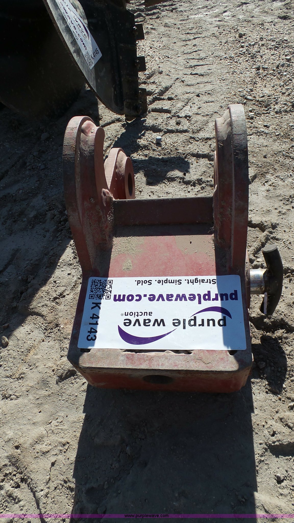 Woods mini excavator quick attach in Plainville, KS Item K4143 sold