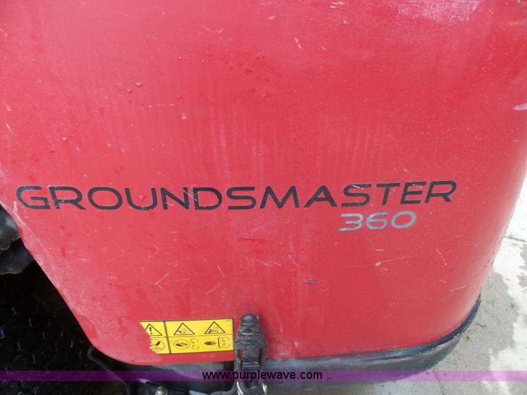 image for item AL9188 Toro Groundsmaster 360 lawn mower