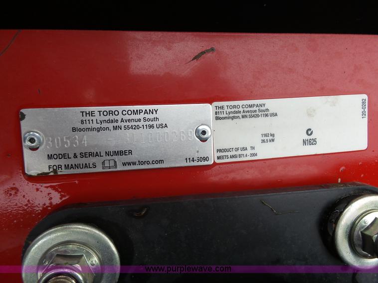 image for item AL9188 Toro Groundsmaster 360 lawn mower