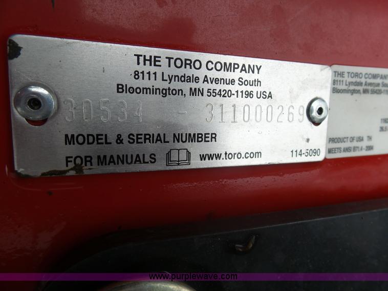 image for item AL9188 Toro Groundsmaster 360 lawn mower