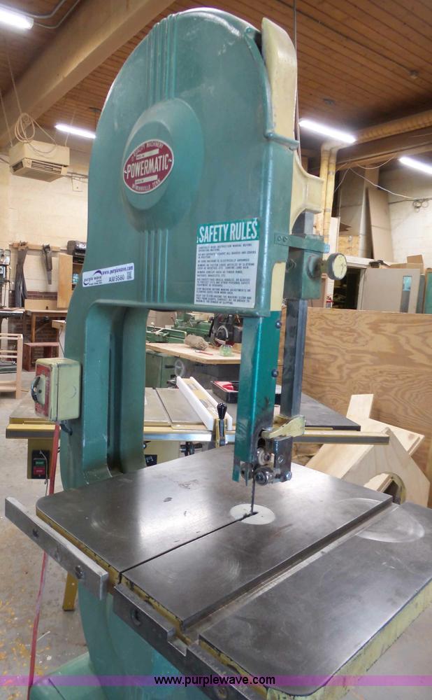 image for item AM9580 Powermatic 140 bandsaw