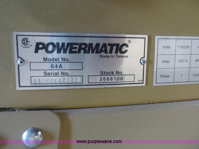 image for item AM9582 Powermatic 64A table saw