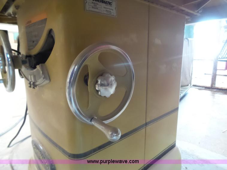 image for item AM9583 Powermatic 2000 cabinet table saw