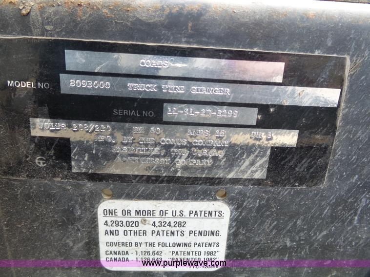 image for item AM9586 Coats tire machine