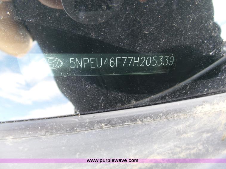 image for item AR9328 2007 Hyundai Sonata