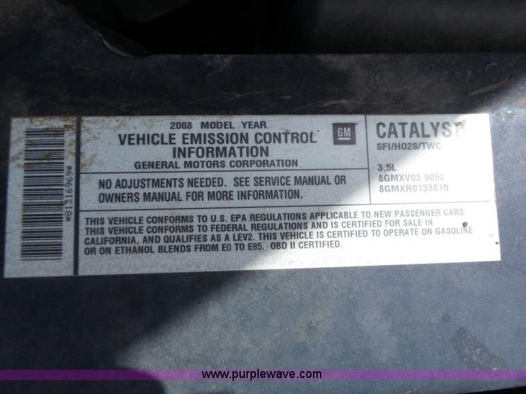 image for item AR9329 2008 Chevrolet Impala